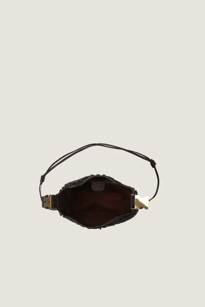 Devonshire Leather Shoulder Bag – Chocolate Brown – view 4