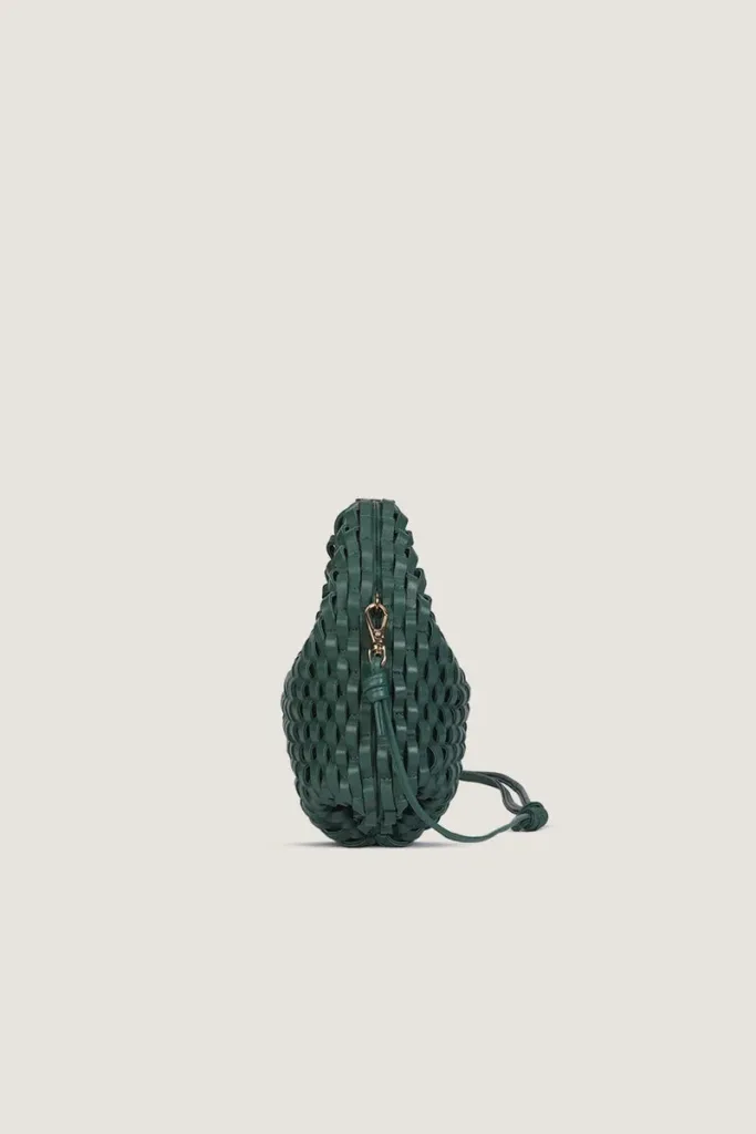 Devonshire Leather Shoulder Bag – Dark Green – view 3