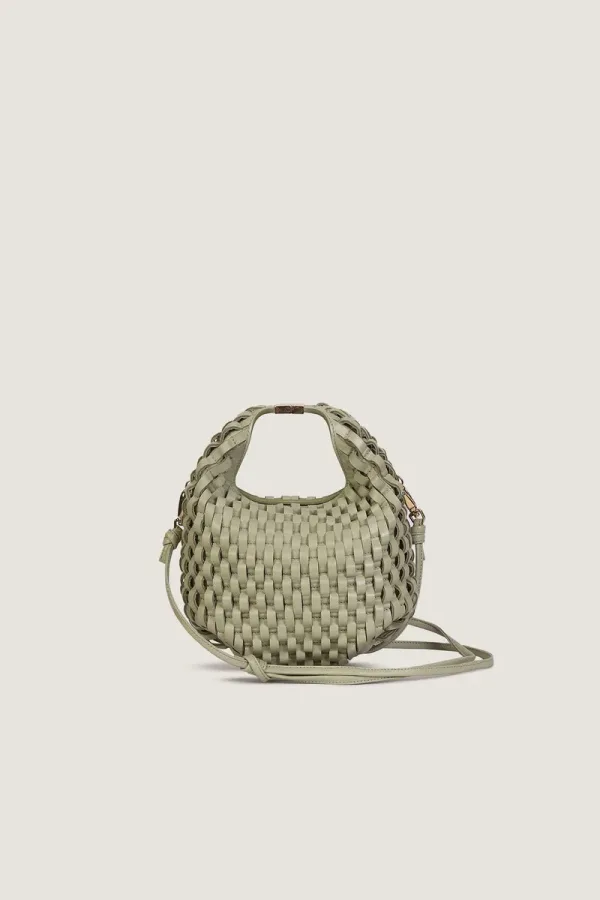 Devonshire Leather Shoulder Bag – Mint Green – view 1