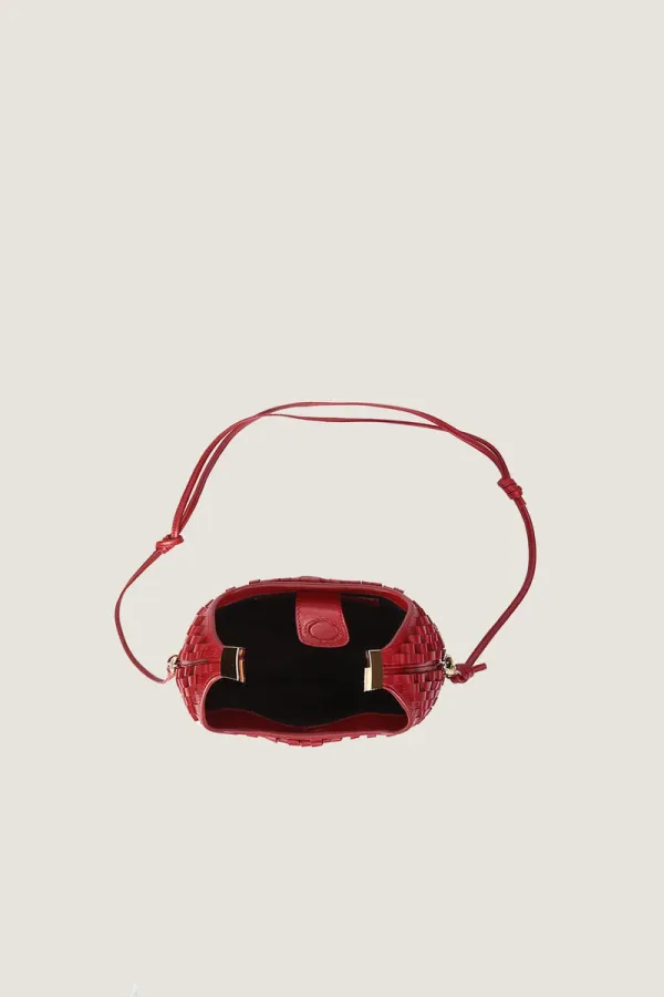 Devonshire Leather Shoulder Bag – Red – view 4
