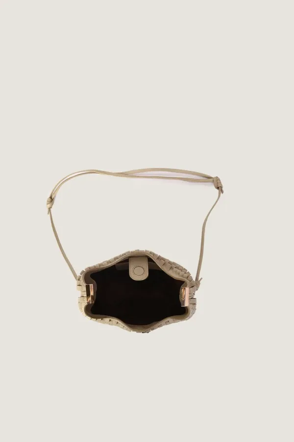 Devonshire Leather Shoulder Bag – Sand – view 4