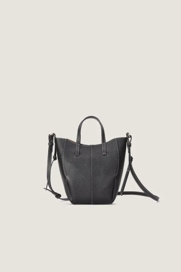 Eastcastle Nano Leather Tote Bag – Black – view 1