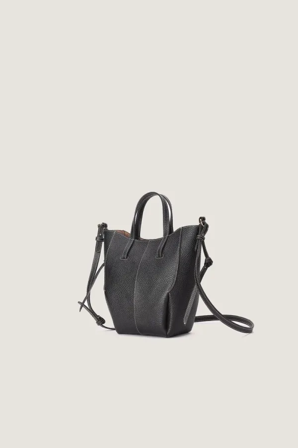 Eastcastle Nano Leather Tote Bag – Black – view 2
