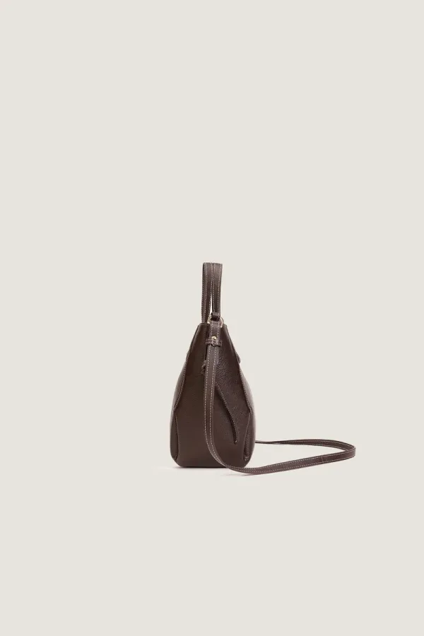 Eastcastle Nano Leather Tote Bag – Chocolate Brown – view 3