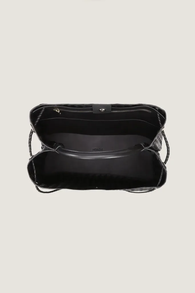 Edwardes Square Large Leather Handbag – Black – view 2