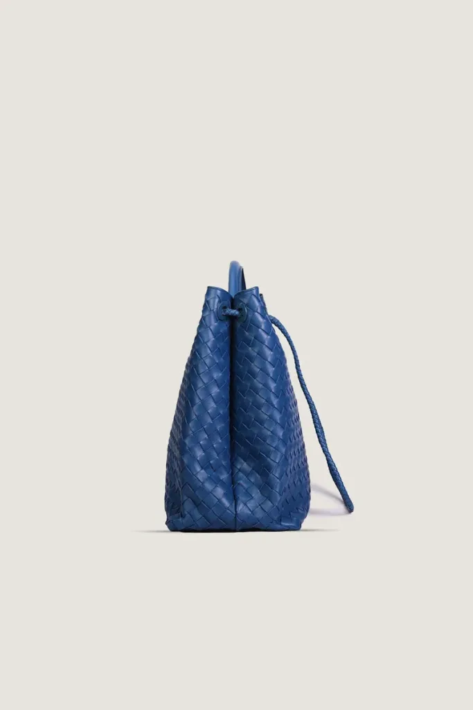 Edwardes Square Large Leather Handbag – Blue – view 3