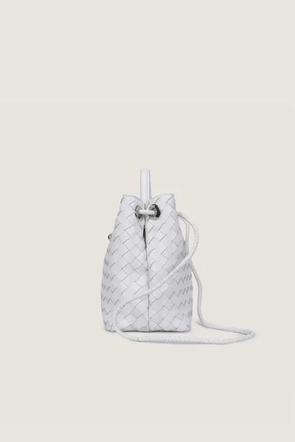 Edwardes Square Large Leather Handbag – White – view 3