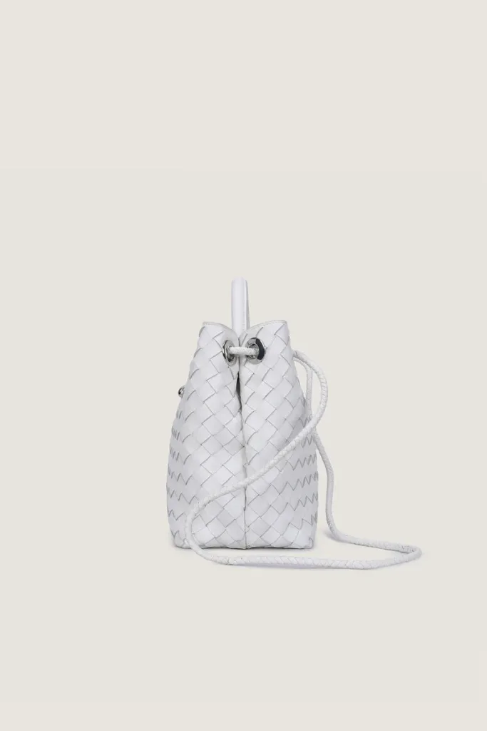Edwardes Square Large Leather Handbag – White – view 3