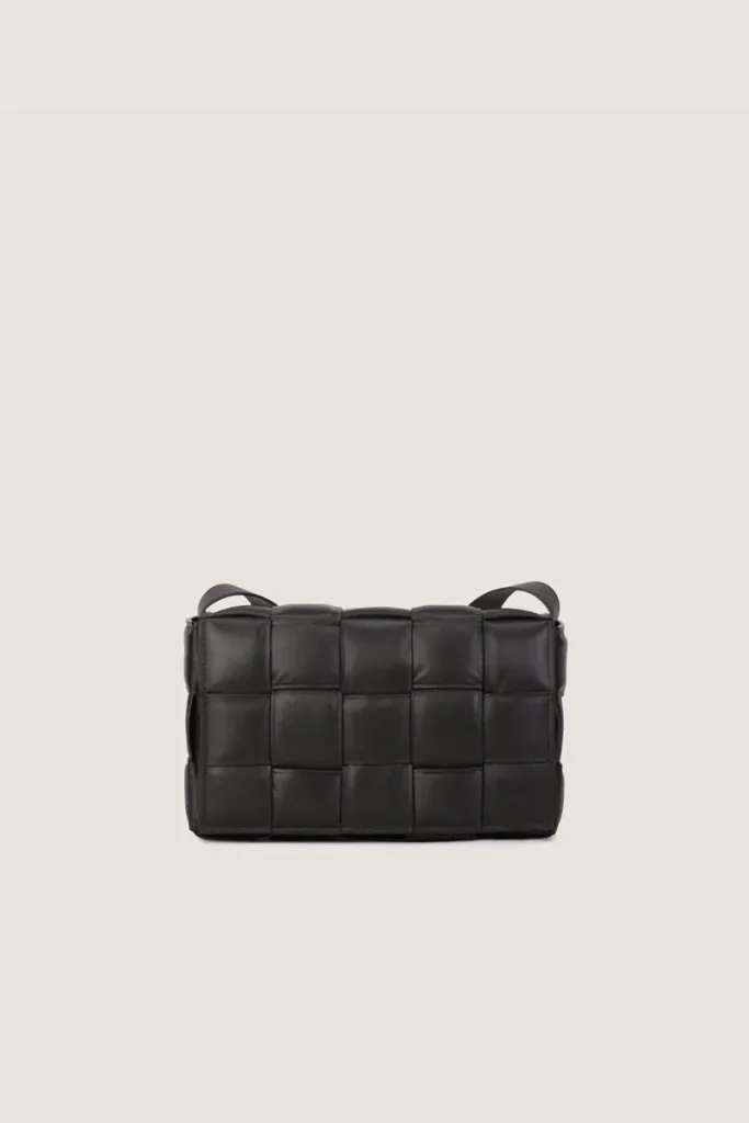 Goodge Padded Leather Shoulder Bag – Black – view 1