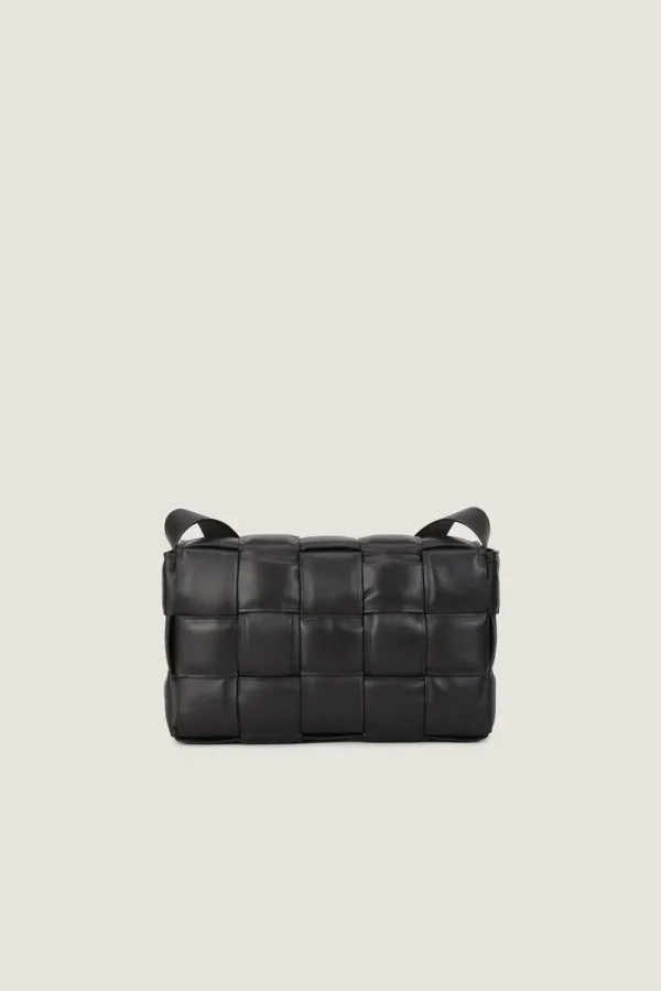 Goodge Padded Leather Shoulder Bag – Black – view 4