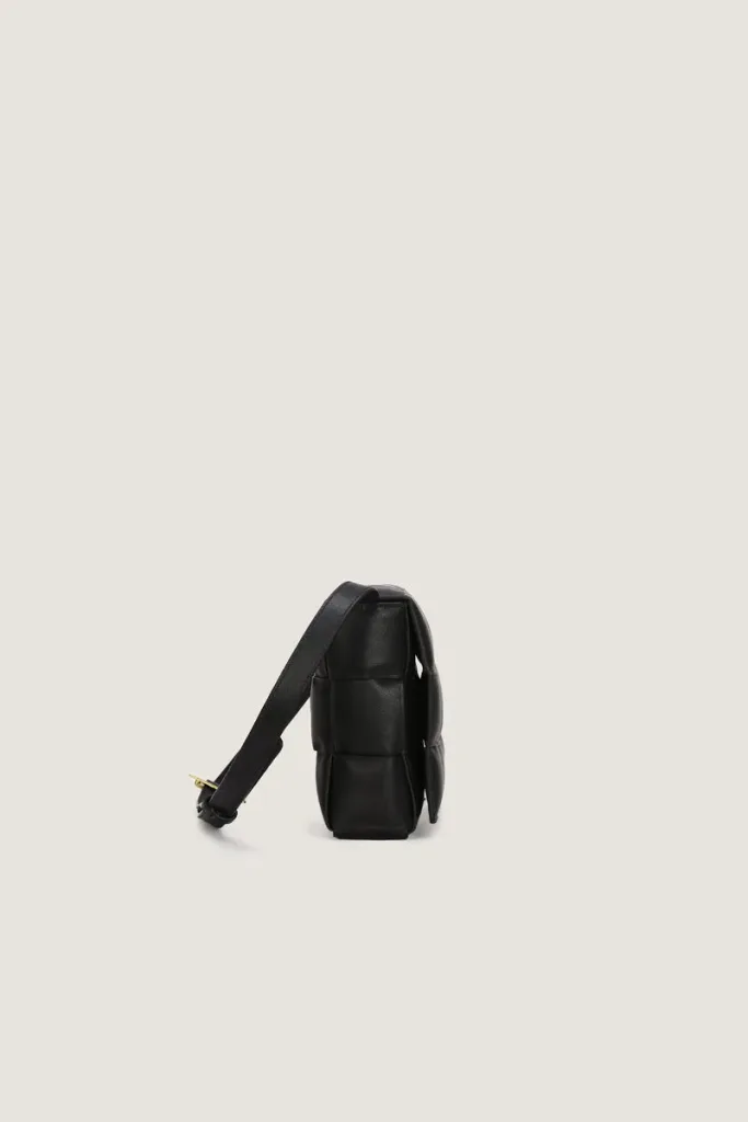 Goodge Padded Leather Shoulder Bag – Black 2 – view 3