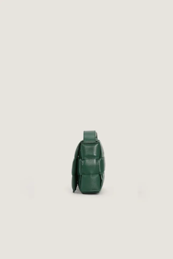 Goodge Padded Leather Shoulder Bag – Green – view 4