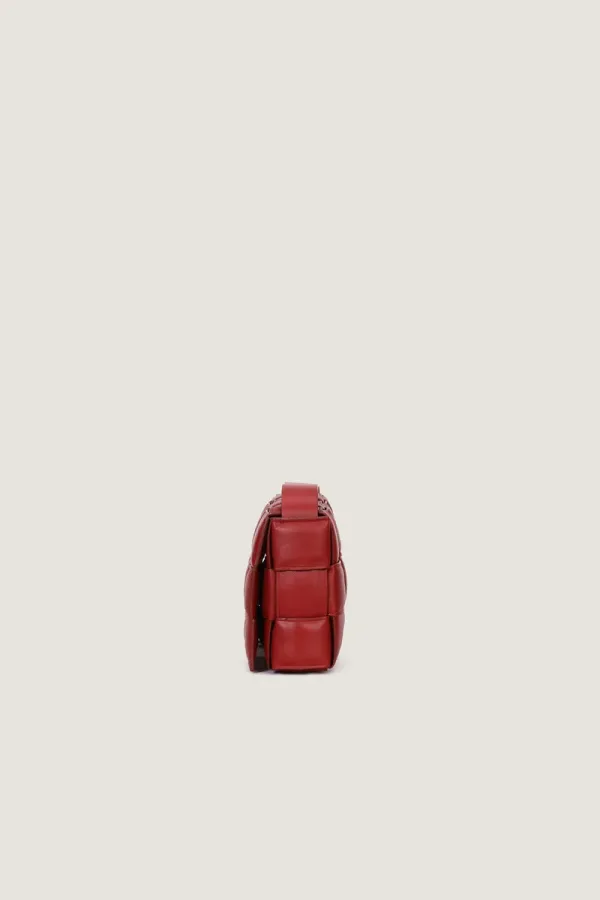 Goodge Padded Leather Shoulder Bag – Red – view 4