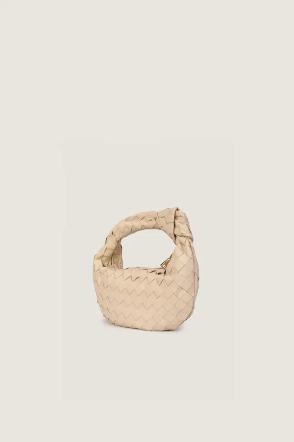 Ladbroke Leather Handbag – Beige – view 2