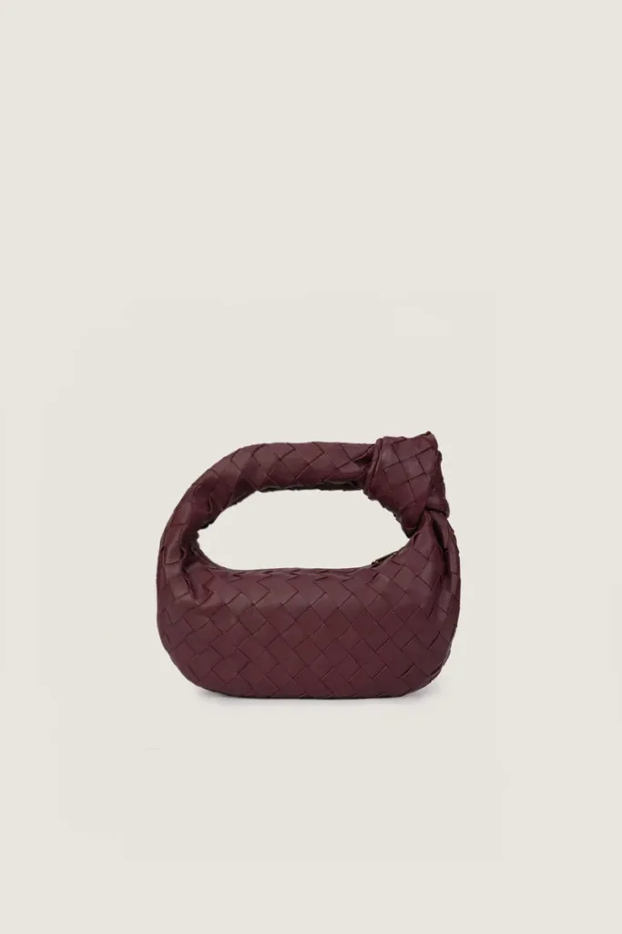Ladbroke Leather Handbag – Burgundy – view 1