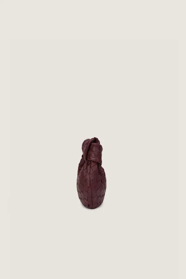 Ladbroke Leather Handbag – Burgundy – view 3