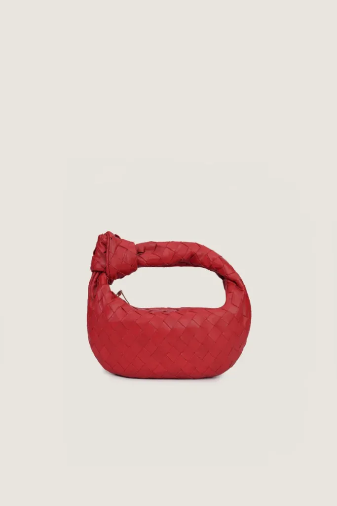 Ladbroke  Leather Handbag – Red – view 4