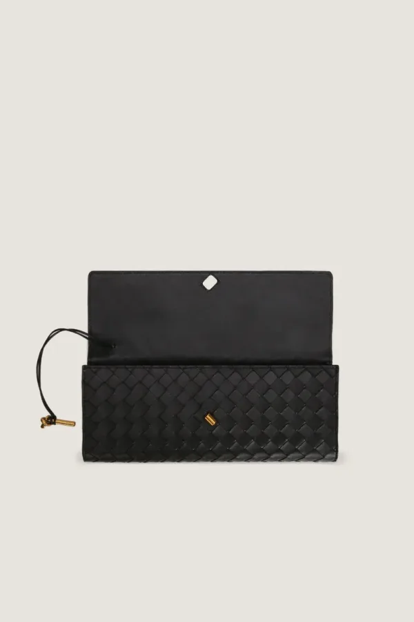 Leinster Leather Clutch – Black – view 2