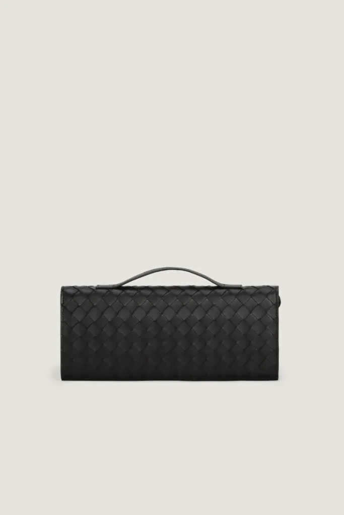 Leinster Leather Clutch – Black – view 4