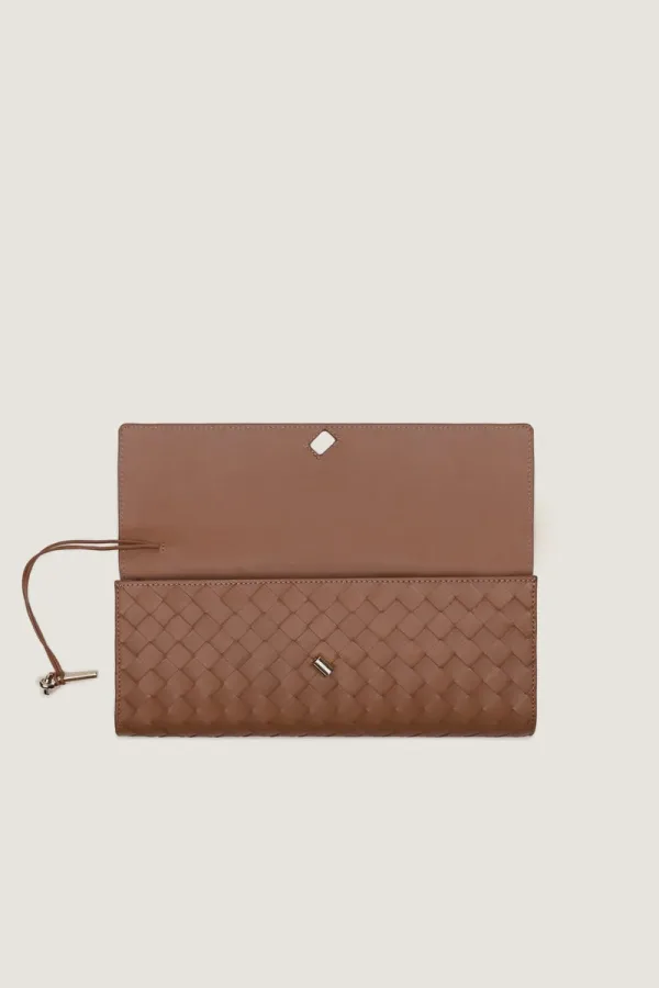 Leinster Leather Clutch – Brown – view 2