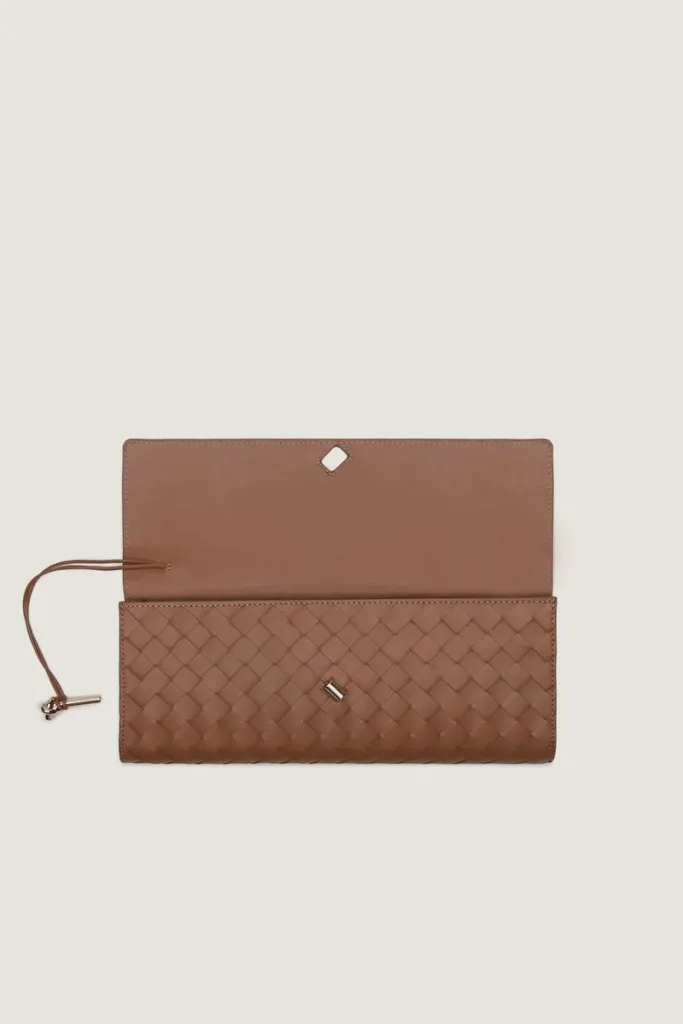 Leinster Leather Clutch – Brown – view 2