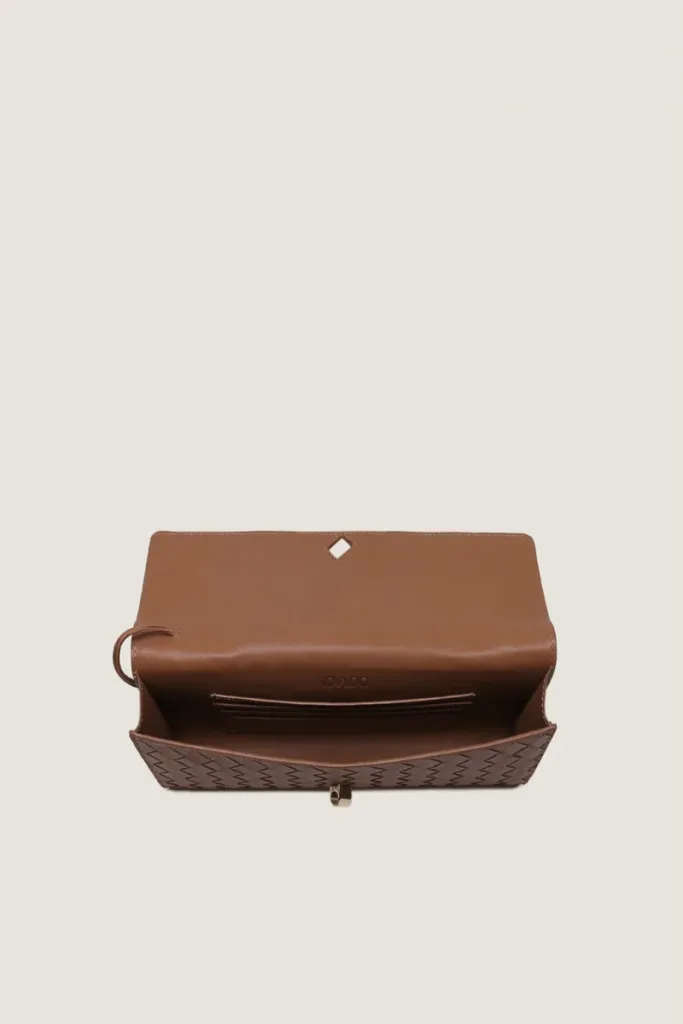 Leinster Leather Clutch – Brown – view 3