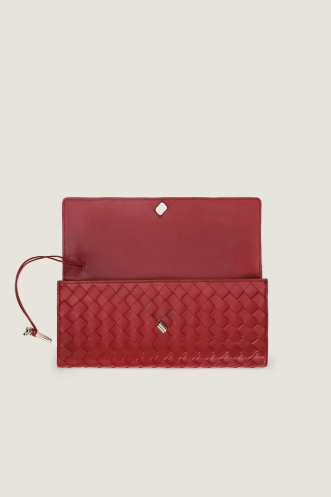 Leinster Leather Clutch – Burgundy 2 – view 2