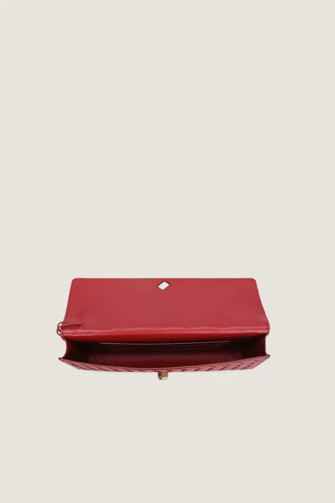 Leinster Leather Clutch – Burgundy 2 – view 3
