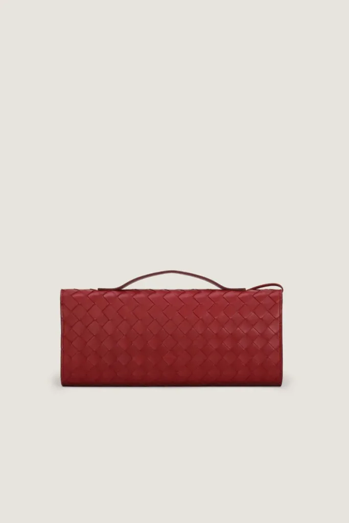 Leinster Leather Clutch – Burgundy 2 – view 4
