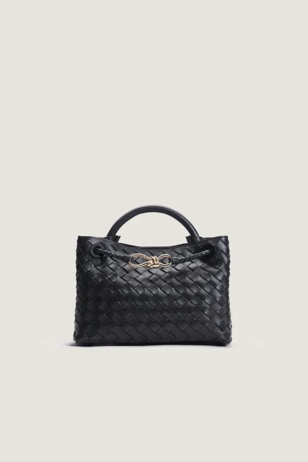 Moscow Road Small Leather Handbag – Black – view 1