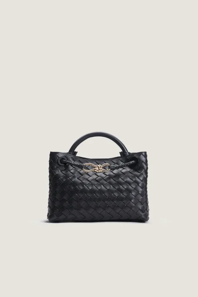 Moscow Road Small Leather Handbag – Black – view 1