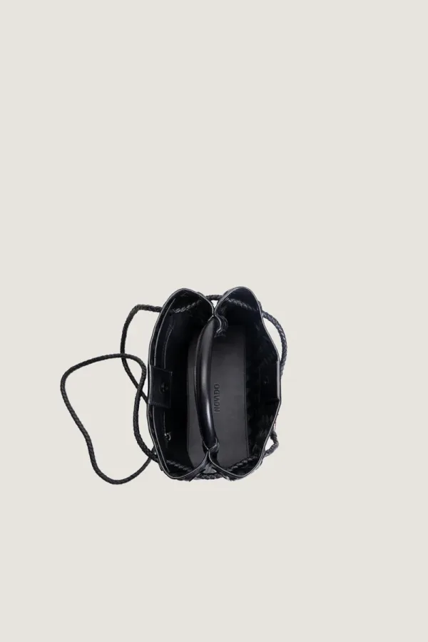 Moscow Road Small Leather Handbag – Black – view 2