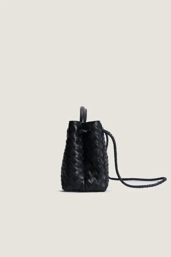 Moscow Road Small Leather Handbag – Black – view 3