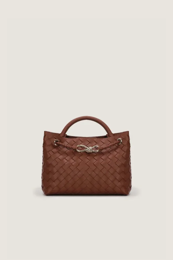 Moscow Road Small Leather Handbag – Chestnut – view 1