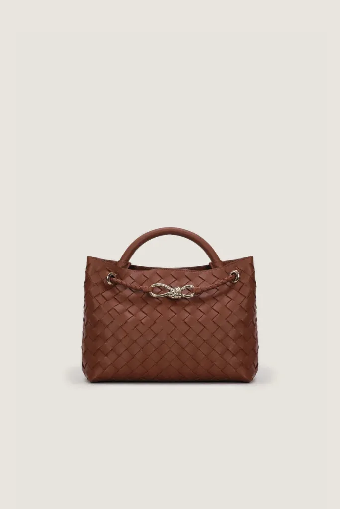 Moscow Road Small Leather Handbag – Chestnut – view 1