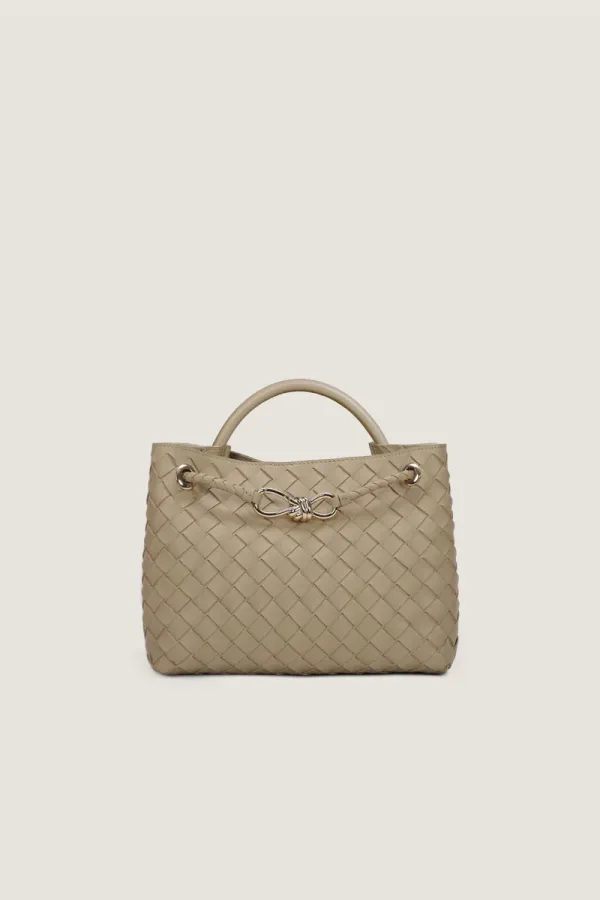 Moscow Road Small Leather Handbag – Sand – view 1