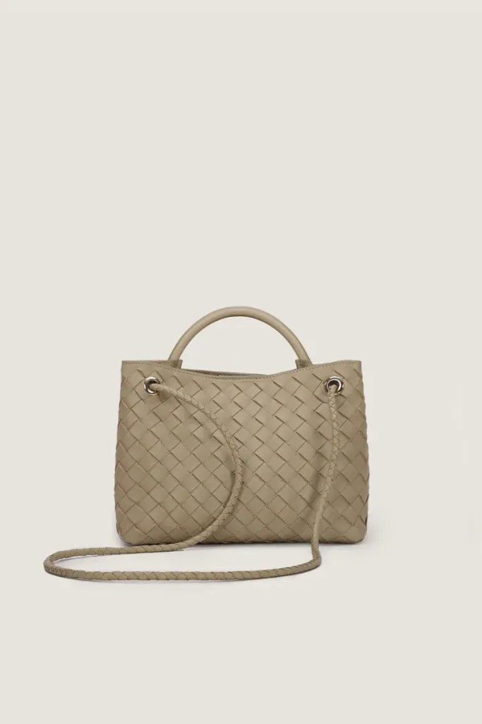 Moscow Road Small Leather Handbag – Sand – view 4