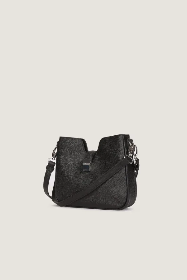 Mount Row Convertible Leather Crossbody Bag – Black – view 2