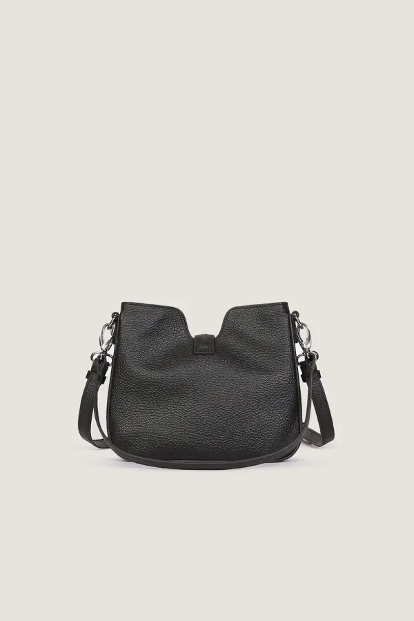 Mount Row Convertible Leather Crossbody Bag – Black – view 4