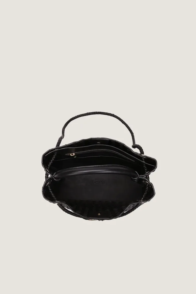 Phillimore Medium Leather Handbag – Black – view 2