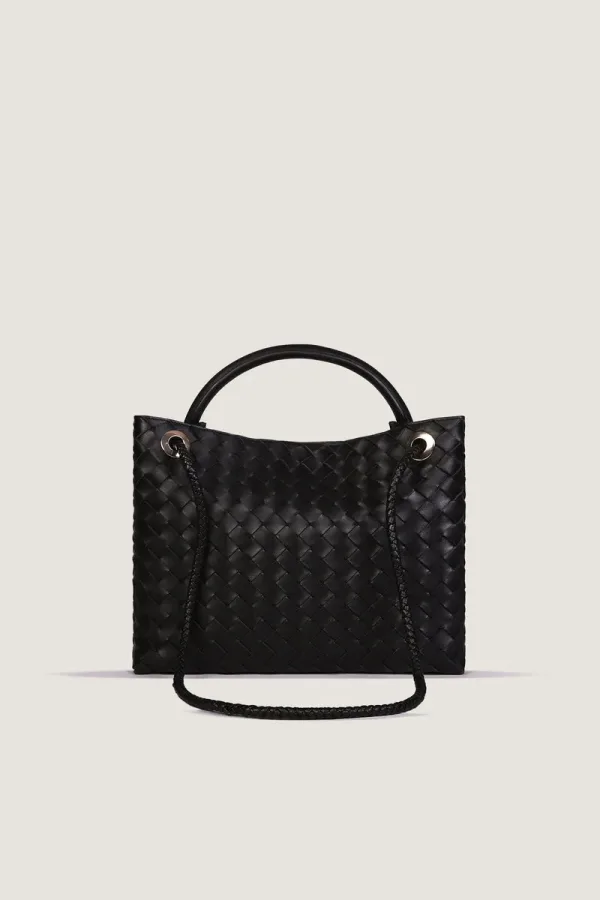 Phillimore Medium Leather Handbag – Black – view 4