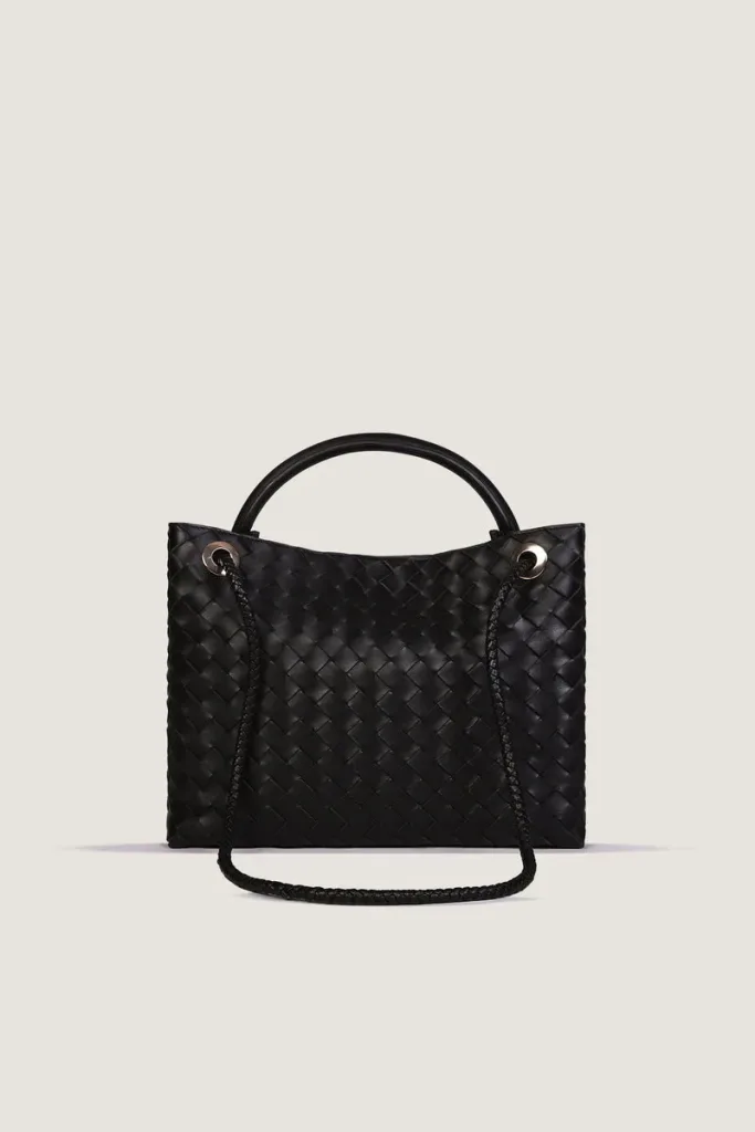 Phillimore Medium Leather Handbag – Black – view 4