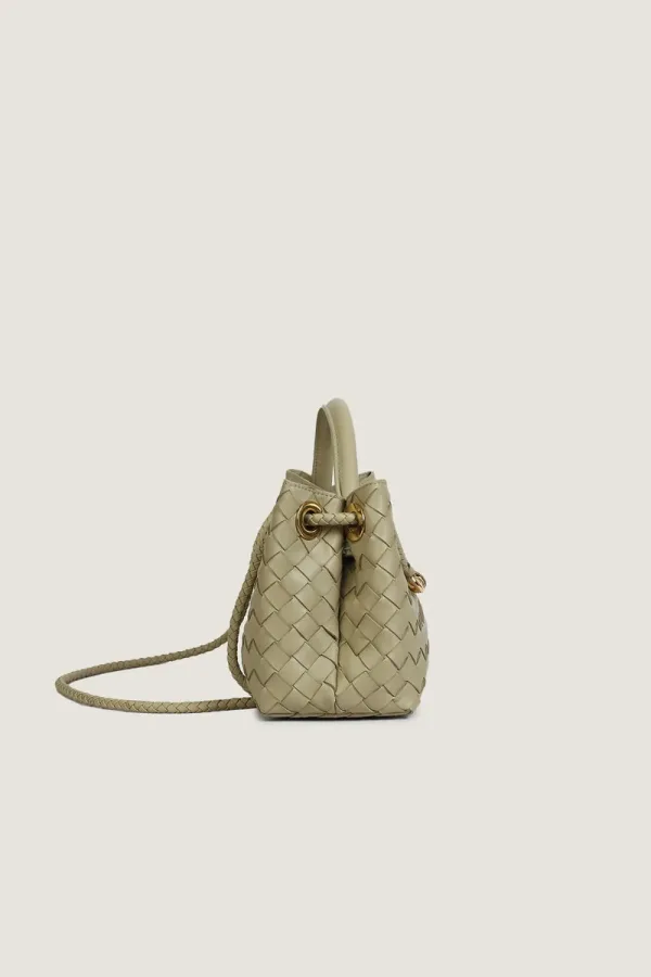 Princes Square East-West Leather Handbag – Sand – view 3