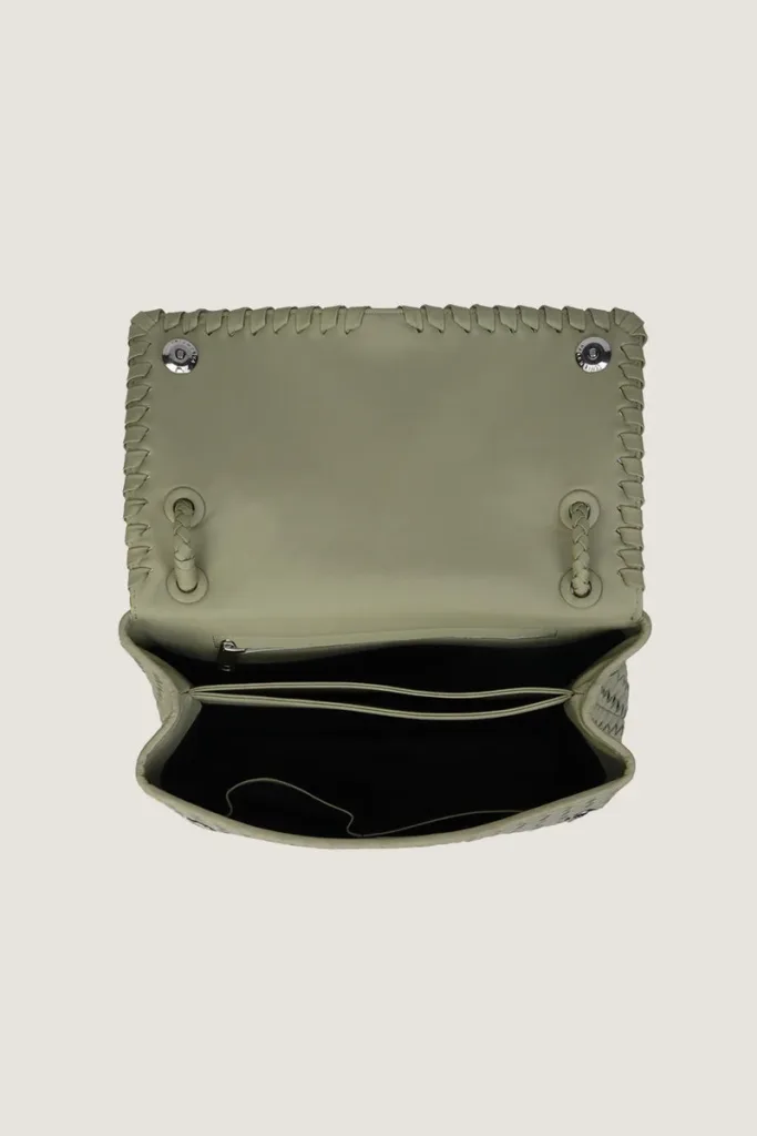 Rathbone Leather Shoulder Bag – Mint Green – view 2