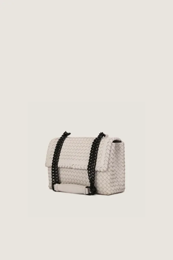 Rathbone Leather Shoulder Bag – White – view 2