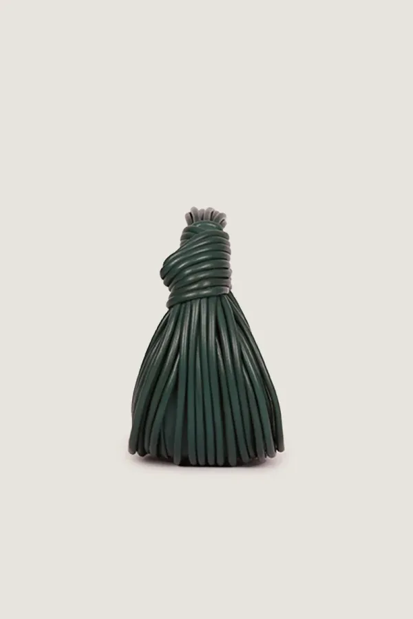 Wells Cord Leather Handbag – Forest Green – view 3