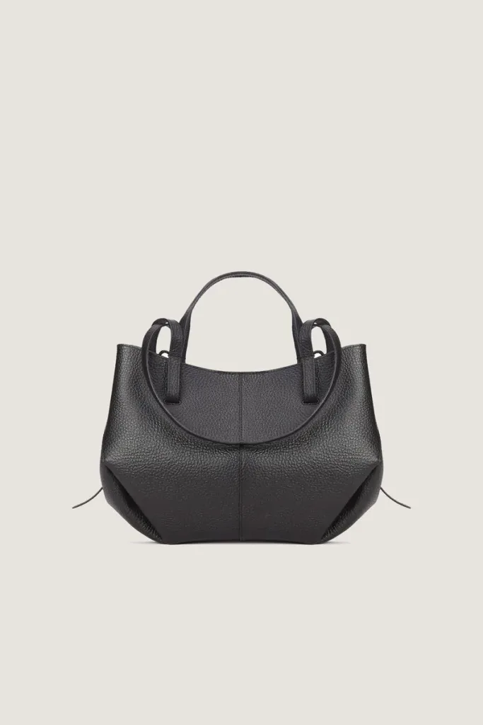 Weymouth  Leather Handbag – Black – view 2