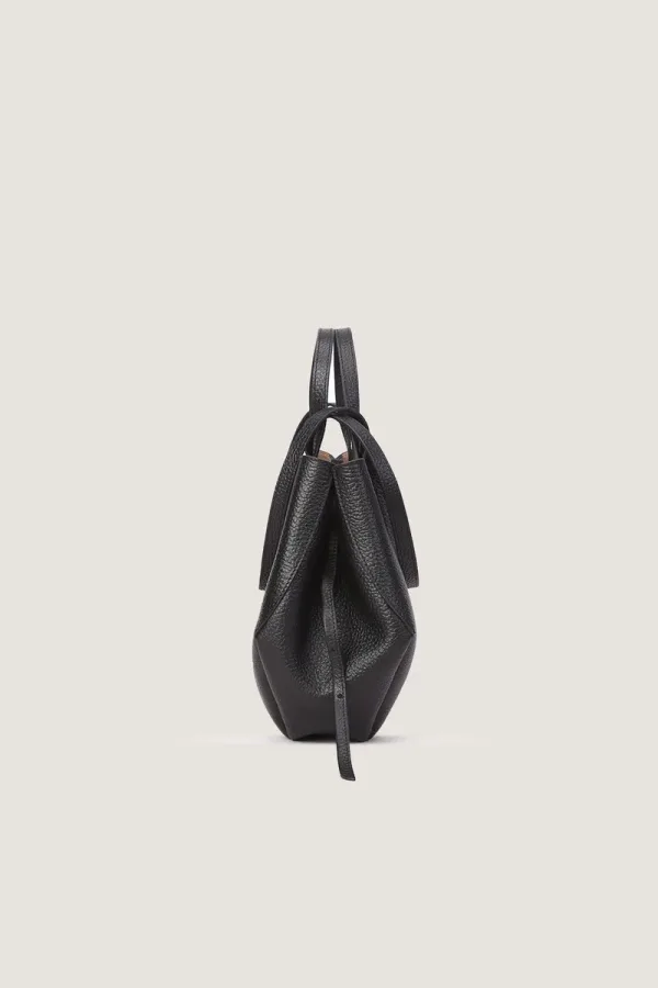Weymouth Leather Handbag – Black – view 3