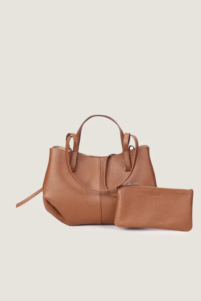 Weymouth Leather Handbag – Brown – view 4