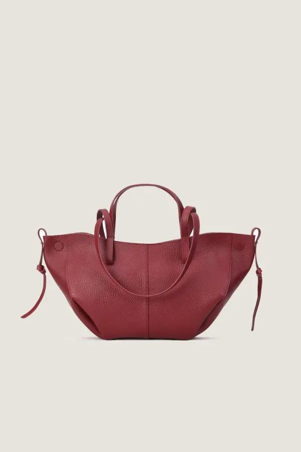 Weymouth Leather Handbag – Burgundy – view 1